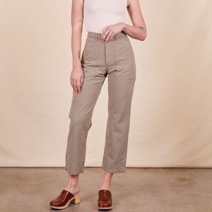 Big Bud Press Petite Work Pant in Khaki